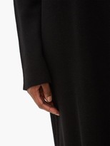 Thumbnail for your product : Raey Roll-neck Ribbed Cashmere Dress - Black