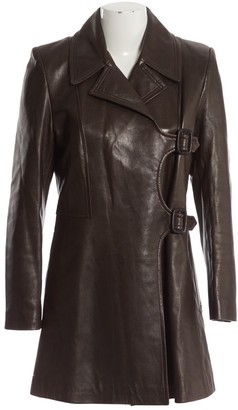 Barbara Bui Brown Leather Jacket for Women