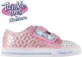 Thumbnail for your product : Skechers Twinkle Toes Shuffles Starlight Infants Trainers
