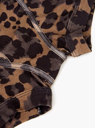 Tom Ford Leopard-print Cotton-blend Jersey Boxer Briefs - Beige Multi