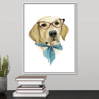 Novogratz 'Fab Dog IV' by The Painting on Canvas