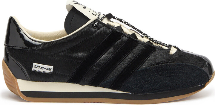 Adidas X Song For The Mute Country OG Panelled Calf Hair Sneakers