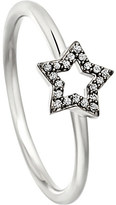 Thumbnail for your product : Astley Clarke Open Star 14ct white-gold and diamond ring