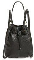 Thumbnail for your product : Elizabeth and James 'Cynnie' Leather Sling Backpack - Grey