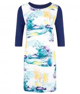 Thumbnail for your product : Oliver Bonas Meadow Print Tunic Dress
