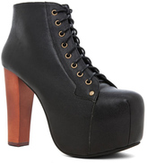 Thumbnail for your product : Jeffrey Campbell Lita Platform Lace Up Boot