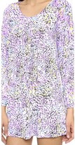 Thumbnail for your product : T-Bags 2073 Tbags Los Angeles Long Sleeve Mini Dress