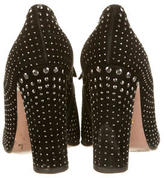 Thumbnail for your product : Prada Studded Booties