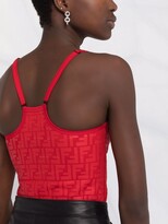Thumbnail for your product : Fendi FF-pattern tank top