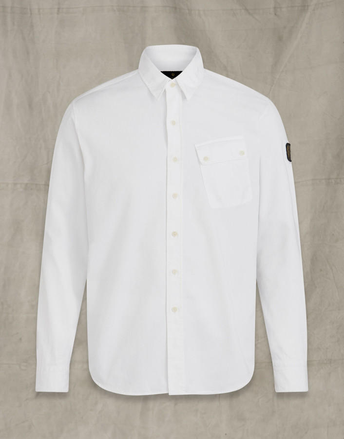 Belstaff Pitch Cotton Twill Shirt - ShopStyle