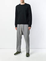 Thumbnail for your product : Rick Owens drop crotch track pants