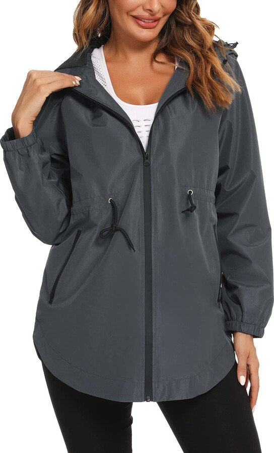 packable waterproof jacket womens
