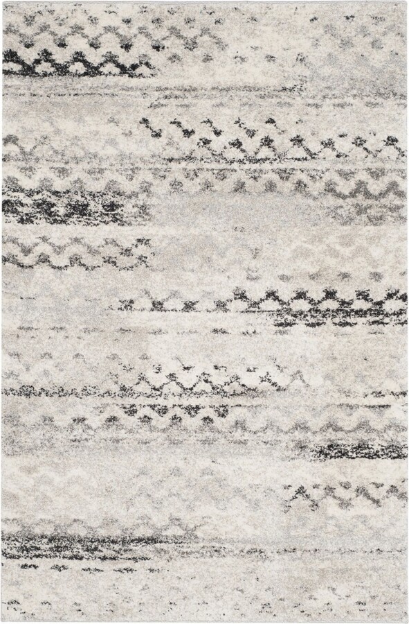 Safavieh Retro RET2136 Cream and Gray 8' x 10' Area Rug