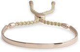 Thumbnail for your product : Monica Vinader Fiji 18kt rose gold-plated bracelet