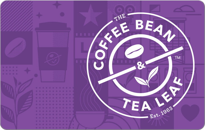 Coffe Bean Tea Coffee Bean and Tea Leaf $25 eGift Card