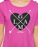 Thumbnail for your product : Juicy Couture Glam Hi-Low Graphic Tee