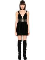 Thumbnail for your product : Fausto Puglisi Sun & Studs Embellished Leather Belt