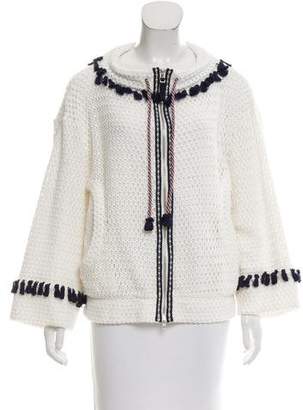 Tsumori Chisato Tassel-Trimmed Knit Jacket w/ Tags