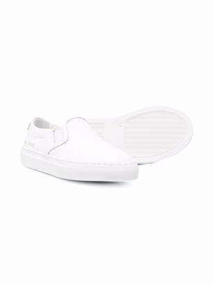 Common Projects Slip-On Leather Sneakers