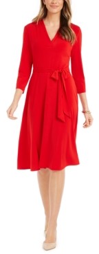 charter club fit and flare dress