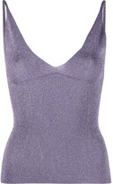 Thumbnail for your product : Lanvin Ribbed-Knit Sleeveless Top