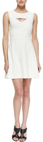 Thumbnail for your product : French Connection Feather Ruth Cutout Fit-And-Flare Dress
