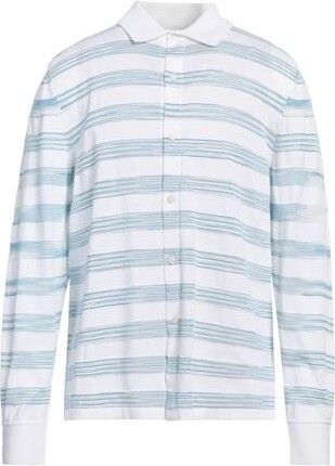 ARTE Antwerp Keler Stripe Cardigan Cardigan Navy Blue