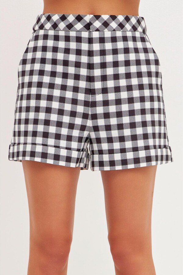 Nantucket Style: C.Wonder Gingham and Hot Pink Shorts