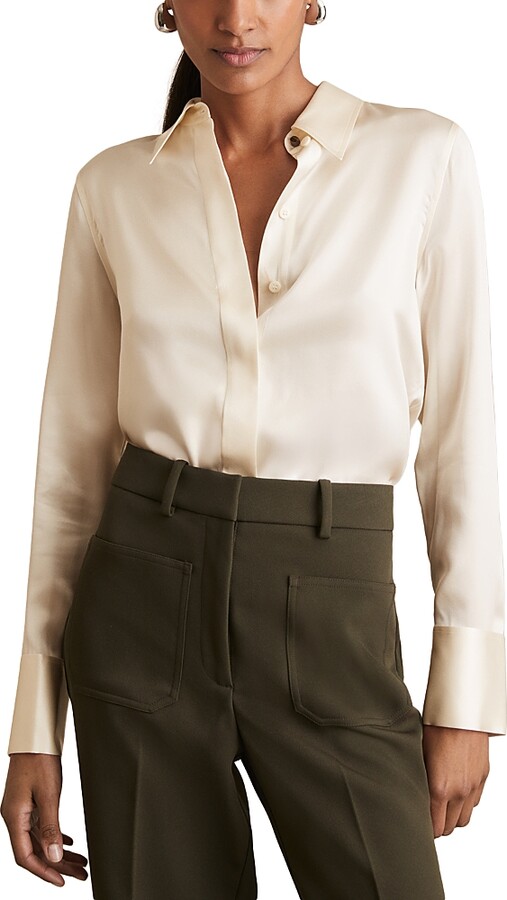 Reiss Ameira Silk Shirt