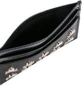 Thumbnail for your product : Philipp Plein card holder with skull appliqués