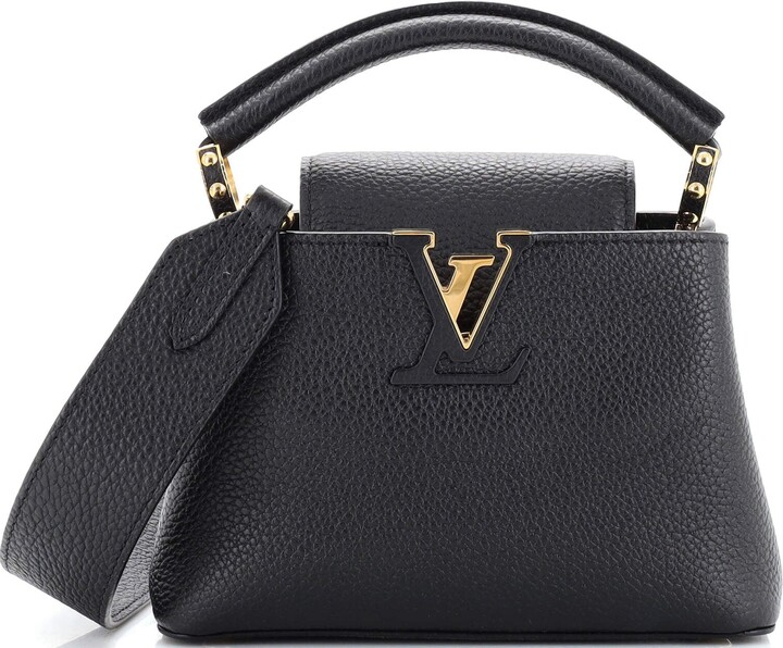 Louis Vuitton Flamme Monogram Empreinte Leather Pont Neuf Mini Bag