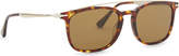 Thumbnail for your product : Persol PO3173s rectangle-frame sunglasses