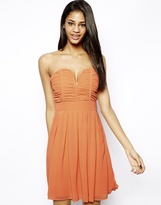 Thumbnail for your product : TFNC Dress With Plunge Bustier