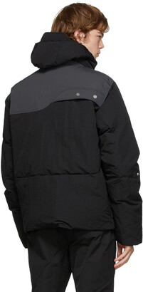 C2H4 Grey Down Loom Puffer Jacket