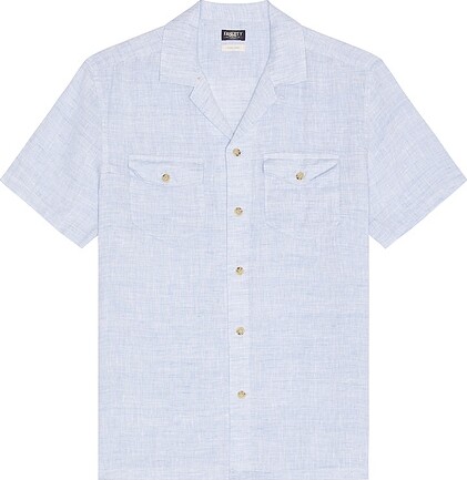 Faherty Reserve Basque Camp Shirt