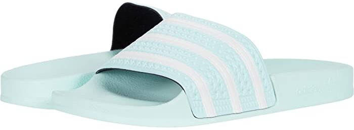 adidas slides green
