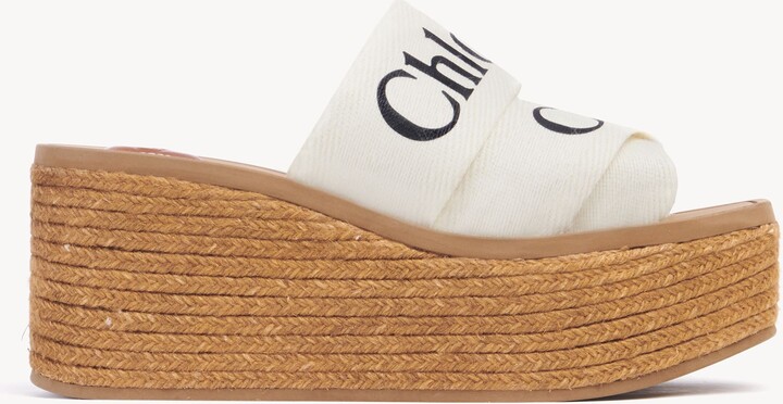 Chloé Woody wedge espadrille - ShopStyle