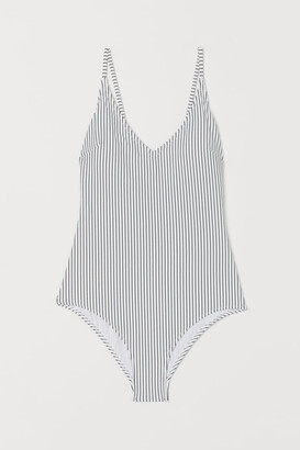 H&M V-neck swimsuit