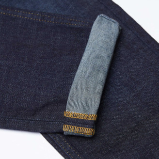 DSTLD Skinny Jeans in Six-Month Dark Worn