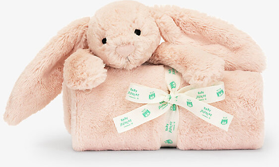 Jellycat Blush Bashful Bunny Faux-Fur Blanket 70cm 1Size