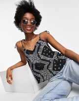 Thumbnail for your product : Pimkie cami in scarf print
