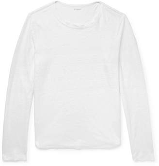 Club Monaco Slub Linen T-Shirt