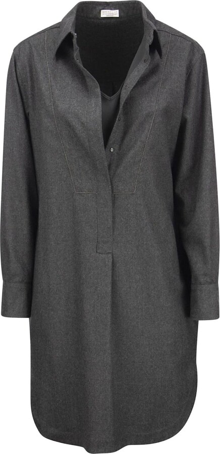 Brunello Cucinelli Wool Dress