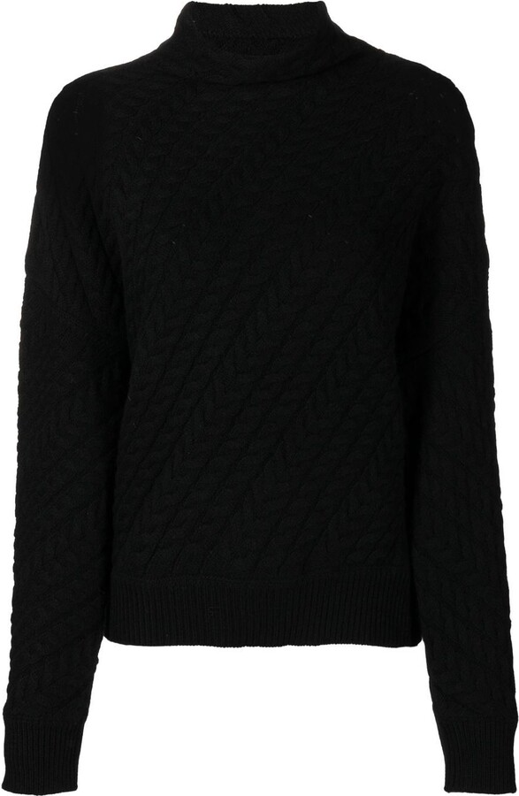Roll Neck Women's Black Sweaters | ShopStyle