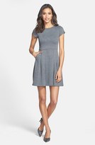 Thumbnail for your product : Halogen Short Sleeve Knit Dress (Online Only)