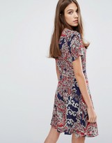 Thumbnail for your product : Oasis Paisley Print Skater Dress