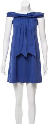 Jean Paul Gaultier Bow-Accented Mini Dress