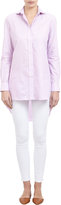 Thumbnail for your product : Salvatore Piccolo High-low Spread-collar Shirt