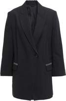 Thumbnail for your product : Brunello Cucinelli Bead-embellished Double-breasted Wool-blend Blazer