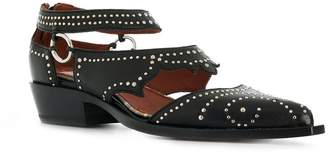 Sonora studded cut-out loafers